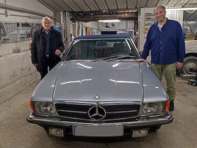 Autorosati restauration clients sl280 r107 650x488