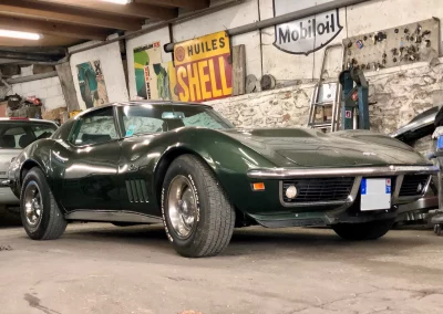 Chevrolet Corvette C3 427 en entretien au garage AutoRosati