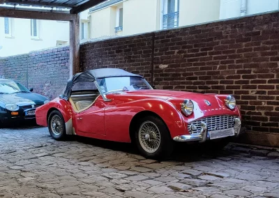 Triumph TR3 rouge