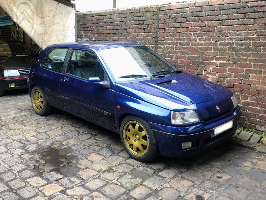 Renault Clio Williams bleue